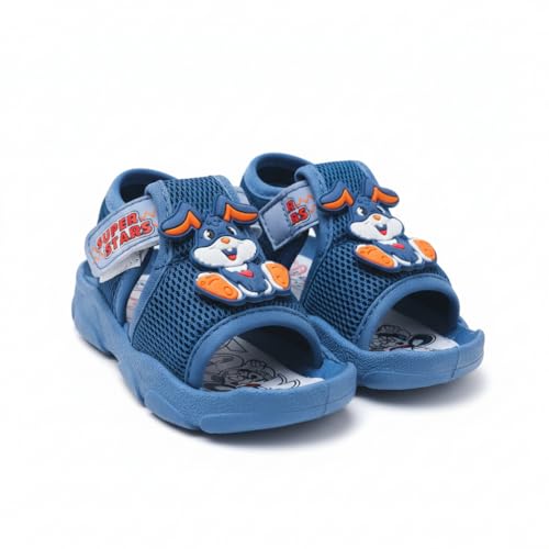 Image of Kids Chu-Chu Sound Musical First Walking Cozy Sandals for Baby Boys and Baby Girls Age 9-22 Months