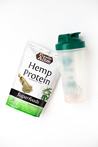 Foods Alive Organic Hemp Protein Powder, 8Oz - Organic, Non-Gmo, Gluten-Free, Vegan, Kosher (Single Pack) #TOP2