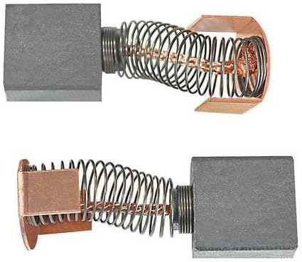 DAYTON 33K906 Motor Brush Set, 90VDC, 9/16 In. L, Pk 2