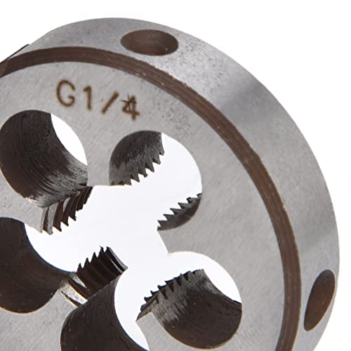 Gewindeschneideisen, genaue G1/4 Gewindeschneideisen mit starker Zähigkeit, 5 Chiplöcher zum Austausch