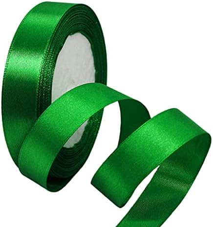 Yellow Ribbon 20mm for Gift Wrapping,22M Double Sided Satin Ribbon Yellow Polyester Ribbon Balloon Ribbon Fabric Thick Ribbon for Crafting,Christmas,Valentine,Bouquets,Cake Wedding Party Decoration