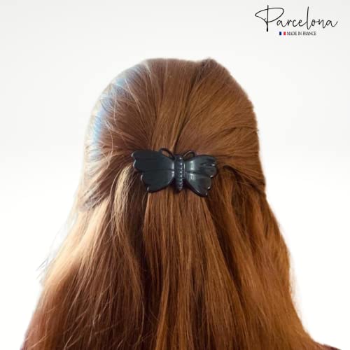 Pinzas para cabello estilo francés parcelona, set 2 piezas miniatura 6