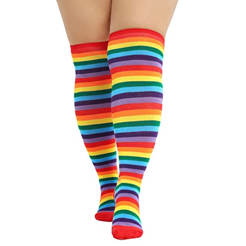 Image of American Trends Women's Over the Knee Thigh High Socks