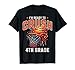 I'm Ready to Crush 4th Grade Basketball Slam Dunk T-Shirt