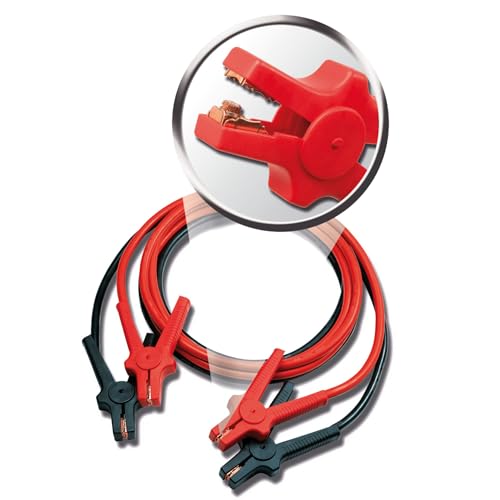 AEG Starthilfekabel Alu-Tec, für 12 Volt und 24 Volt, in Aufbewahrungstasche, 2 x 3m, erfüllt DIN 72553