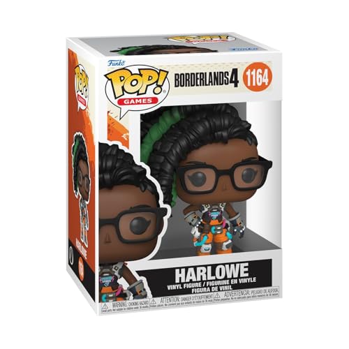 Funko Pop Games: Borderlands 4 - Harlowe Gravitar - Figura de vinil colecionável - Ideia para presente - Produto oficial - Brinquedos para crianças e adultos - Figura para colecionadores e exposição