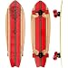 Kahuna Creations Shaka Surf Land Paddle Board, Red, 46" x 14"