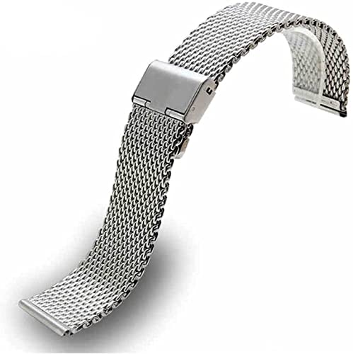 Bracelet de montre en acier inoxydable robuste boucle reglable