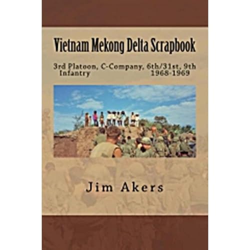 Vietnam Mekong Delta Scrapbook Audiolibro Por Jim Akers arte de portada