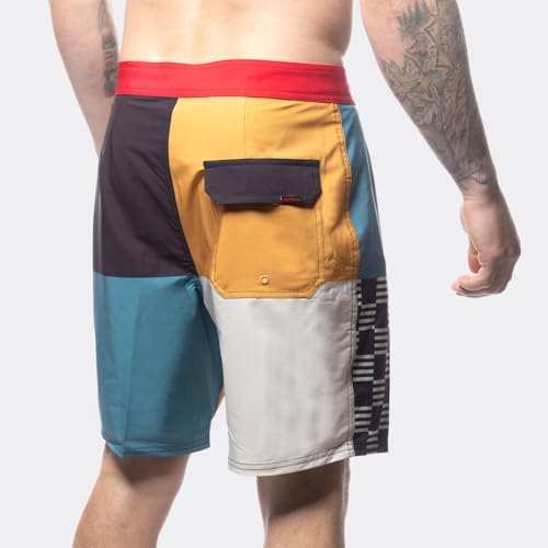 FASTHOUSE After Hours Courant 18" Boardshort, Multi2