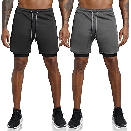 Image of IVAAN Black Polyester Shorts for Running- Regular, Gym