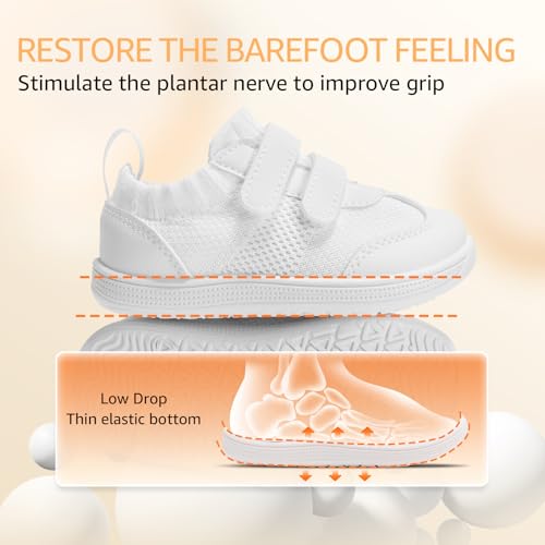 Save on Toddler Barefoot Sneakers - Wide Toe Box, Non-Slip