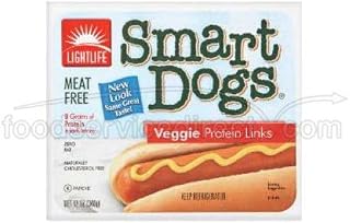 Light Life Foods Smart Dogs, 12 Ounce - 12 per case.