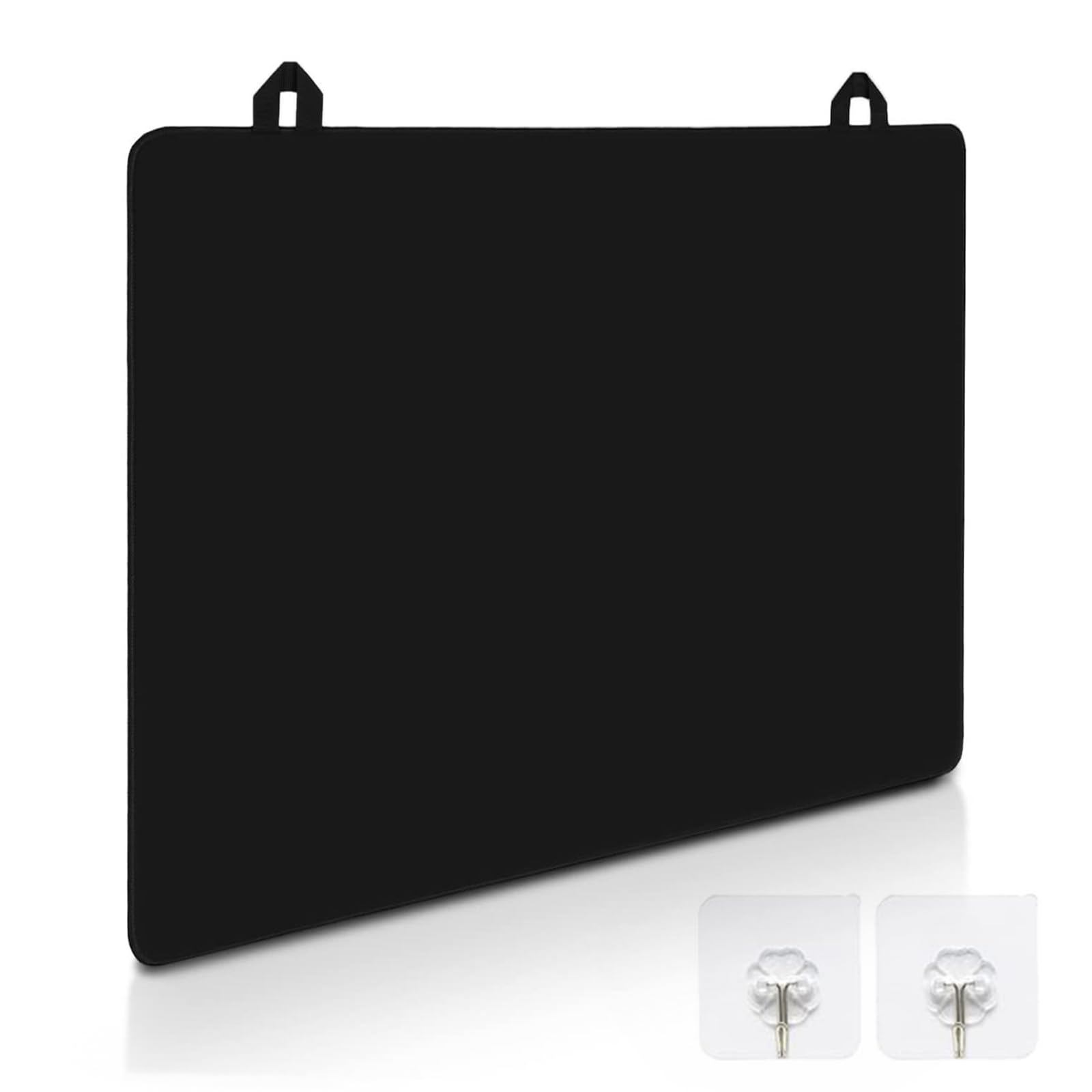 Cubiertas de cocina resistentes al calor e impermeables, 52 x 60 cm – Protector de vitrocerámica de vidrio para hornos eléctricos, cubierta plana negra para horno, cubierta de vitrocerámica de vidrio