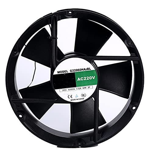GJEXXPTST 220V 0.32A 42W 22060 Cooling Fan 220X220X60mm
