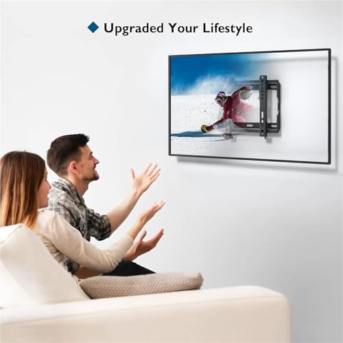 Support mural TV réglable pour éliminer les reflets sur écran LED