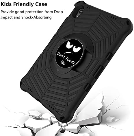 GOZOPO Case Compatible with Lenovo Tab P11 Plus / Tab P11 (TB-J616/TB-J606), Rugged Shockproof Cover for Business People and Kids with Shoulder Strap-Black