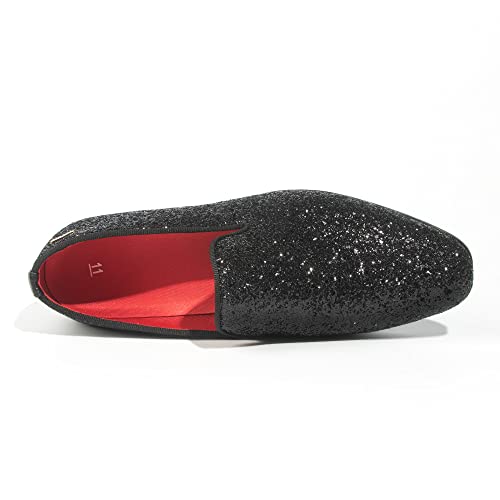 Image of UUBARIS Mens Dress Loafers Tuxedo Suit Slip on Shoes