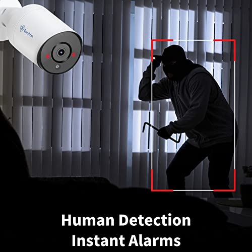 Gurdfran 5MP Telecamera IP PoE di Sorveglianza