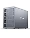 Yottamaster Box Case Raid Esterno per 5X Hard Disk SATA(2,5/3,5), con Funzione RAID0/1/3/5/10/JBOD/PM- Alluminio 5 bay Case Hard Disk con Ventilatore Silenzioso da 80 mm