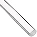 Acrylic Round Rod, Transparent Clear, Meets UL 94HB, 2" Diameter, 4" Length