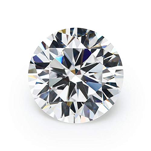 Trinetra Gems 1.52 Carat Natural Moissanite Diamond Rare Loose Gemstone With AAA+++ Quality Original Certified-image-10
