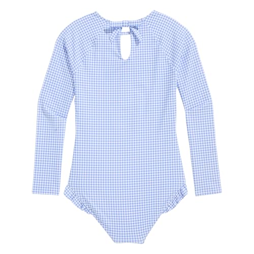 vineyard vines girls Girls' Long Sleeve Ruffle One-piece2