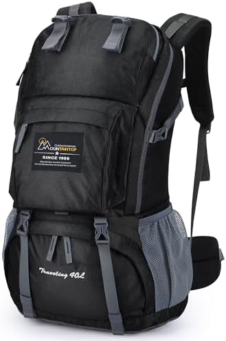 MOUNTAINTOP 40L Hiking Backpack for Outdoor Camping