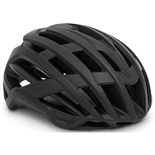 Kask Valegro Casco de Bicicleta, Unisex, Negro Mate, Medium