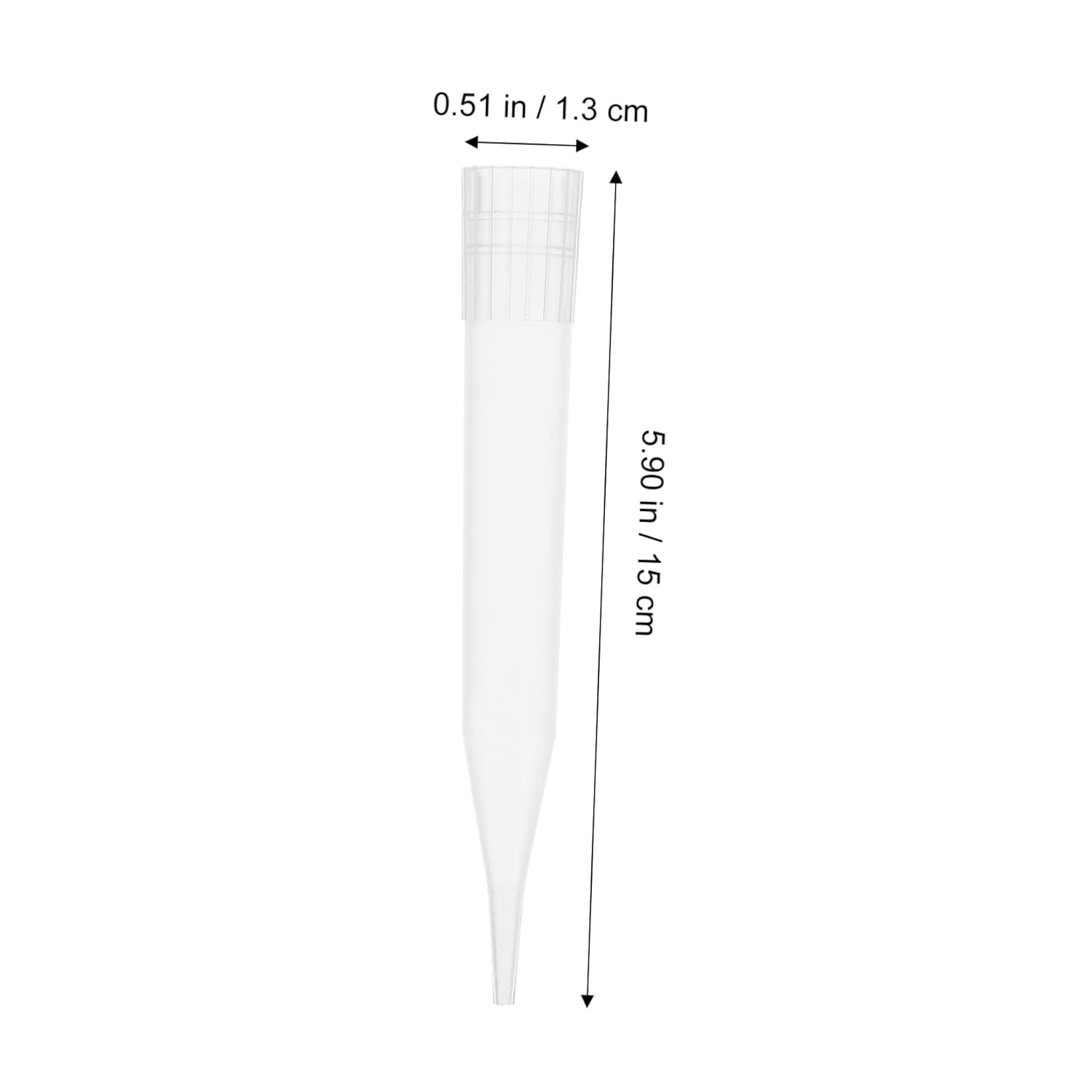 Ciieeo 300pcs Pipette Tips Liquid Pipettor Tube Nozzle Lab Single Channel Pipettors