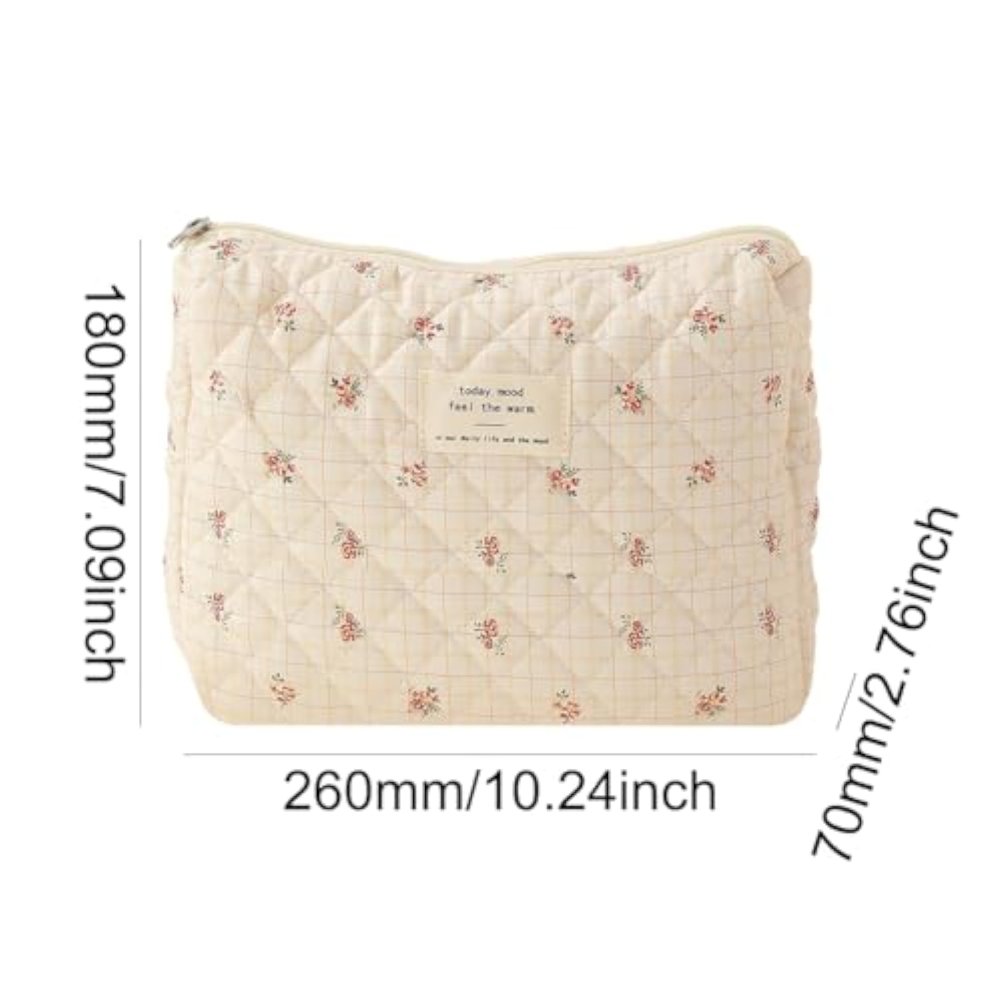 3Pcs Coquette Makeup Bag Set