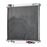 Radiator Fits for 1999-2004 Ford F250 Powerstroke F350 Power Stroke F450 F550 Super Duty, 6.8L Radiators for 2000-2005 Ford Excursion XLS XLT 2002 2001 2003 7.3L Aluminum