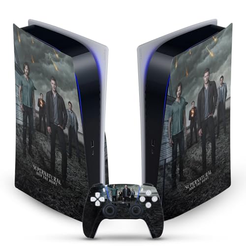 Skin PS5 Supernatural Vinyle Haute Qualité Anti Rayures pour Manette et Console