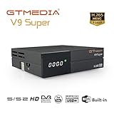 【Wi-Fi incorporado】 Por favor, busque la tienda "GT MEDIA". Tenga en cuenta que "GT MEDIA Freesat V9 Super DVB S2 Satélite Decodificador" tiene wifi incorporado, no necesita comprar un WiFi externo. Soporte completo PowerVu, DRE y Biss clave, Soporte Unicable, Soporte XML EPG y Satellite EPG.