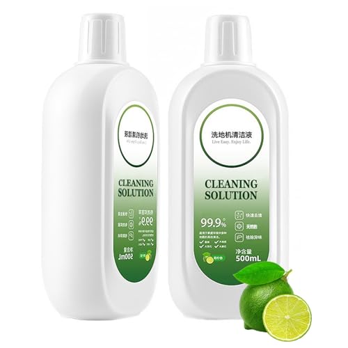 Solution de nettoyage for sols 1000ml compatible avec Tineco, compatible avec tous les aspirateurs robots et aspirateurs double usage eau/poussière sans fil.