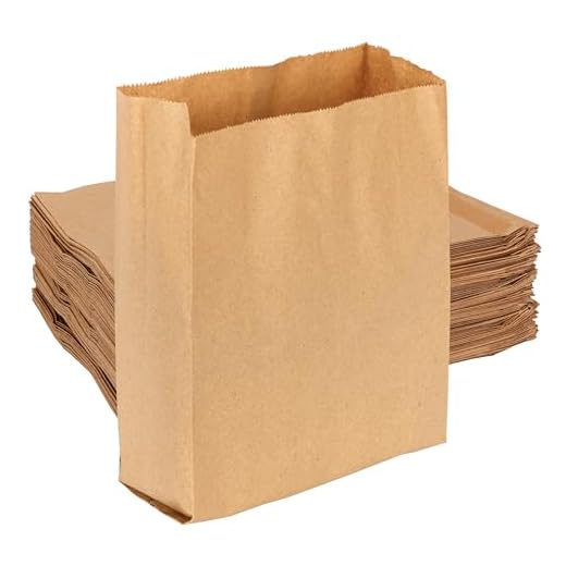 Hospeco - GID-HOSKL-260 KL Waxed Kraft Feminine Hygiene Liner Bag with Gusset ,10.25” x 7.5” x 3.5”,(Case of 500)
