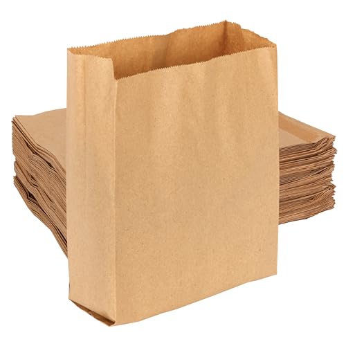 Hospeco KL Waxed Kraft Receptacle Liner Bags 500 Count - Moisture-Resistant Feminine Hygiene Waste Bags Fits Sanitary Disposal Units 7.5 x 10.5 x 3 in