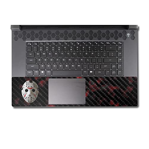 Image of MightySkins Carbon Fiber Skin Compatible With Alienware M17 R5 (2022) Full Wrap Kit - 13th Nightmare | Protective Durable Textured Carbon Fiber Finish | Easy To Apply & Change Styles | Made in the USA