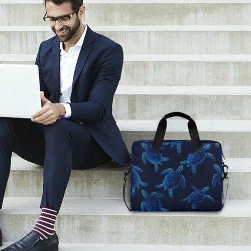 Bolso para Laptop con diseño de tortugas azules miniatura 3