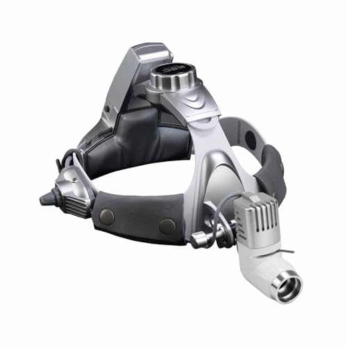 Image of ESC Medicams Surgical Ent Headlight for Dental with 12w Wireless Led Medical Headlamp (1 Battery, Premium Metal Briefcase)