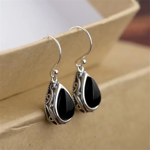 White Gold Plated Teardrop Cubic Zirconia Dangle Earrings for Women Daily Bridal Parties Lightweight Earring Jewelry Gift for Her
