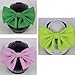 1 Pack Large Bow Motorcycle Helmet Accessories with Suction Cup Balaclava Ski Mask Motorcycle Accessories for Women Large Bow para Moto Decorations for Christmas Halloween Bright Green