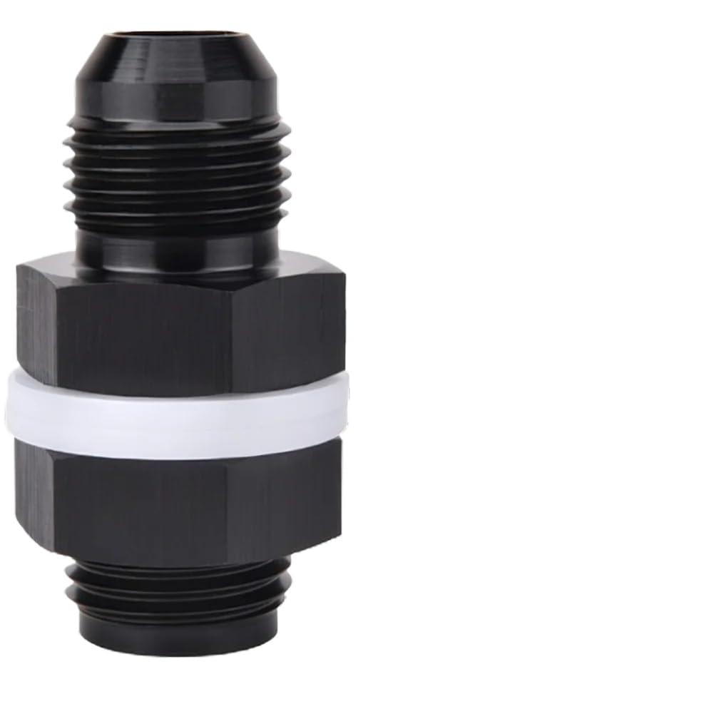 Fuel Cell Bulkhead Fitting Accessories AN6 AN8 AN10 Compatible with Black Fuel Cell Bulkhead Adapter(AN10)