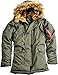Produktbild ALPHA INDUSTRIES Herren Explorer Mantel, Grün (Dark Green 257), Large