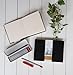 D&S Sketch Book 140g/m², Black Drawing Notebook, 9x12.5cm, Landscape, 30 fls