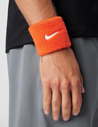 Image of Nike Unisex Adult Swoosh Classic Wristband 2 Pack