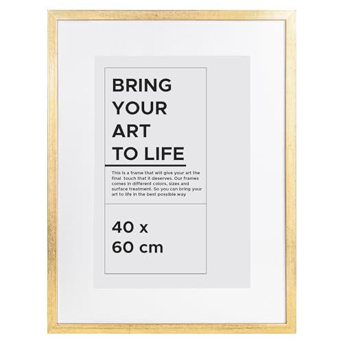Bilderrahmen Gold 40x60