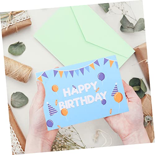 EXCEART 6 Peças cartão de aniversário previsão de chá de bebê cartões de aniversário para mulheres o