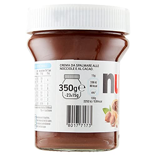 Image of Nutella Chocolate Hazelnut Spread, 350 g