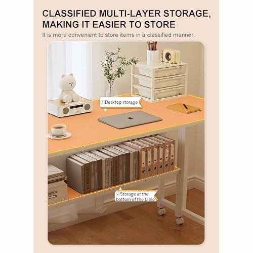 Table d'étude pliable pour le télétravail et petits espaces - 6
